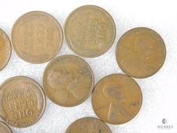 25 - 1928-D Lincolns, All Fine