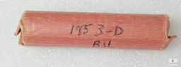 1953-D Lincoln BU Roll of 50