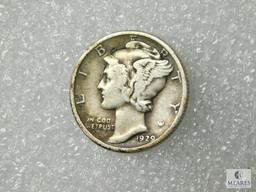 1929 Mercury Dime