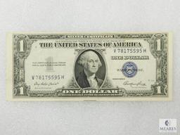 Lot of Two 1935-E Dollar Silver Certificates Consecutive Serial Numbers Choice Crisp UNC