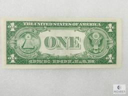 Lot of Two 1935-E Dollar Silver Certificates Consecutive Serial Numbers Choice Crisp UNC
