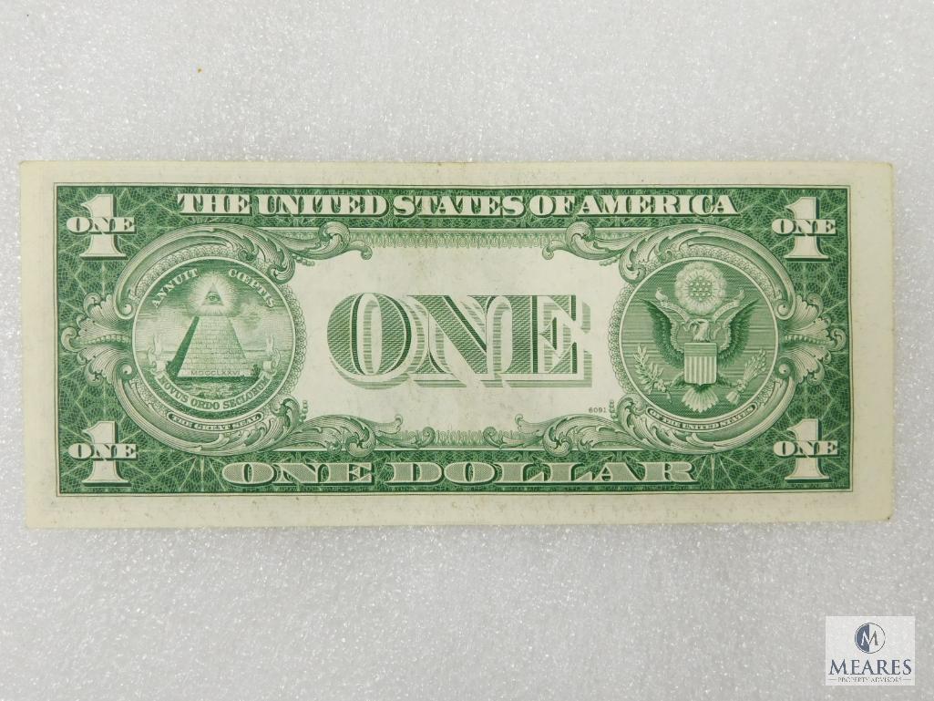 Lot of Two 1935-E Dollar Silver Certificates Consecutive Serial Numbers Choice Crisp UNC