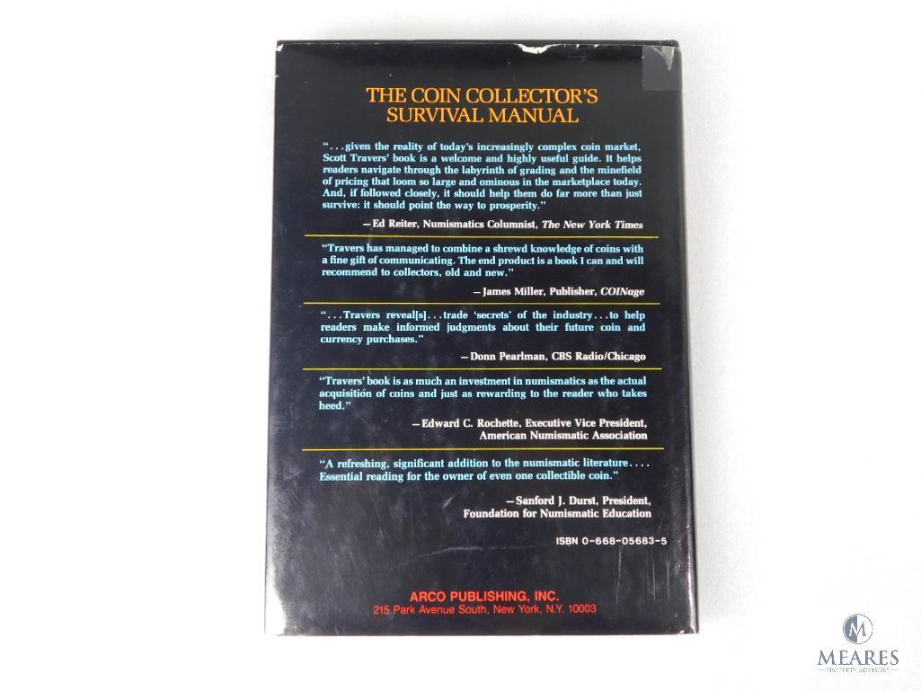 "The Coin Collector's Survival Manual" by Scott Travers, 1984, Excellent Condition