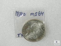 1880 Morgan Silver Dollar MS64
