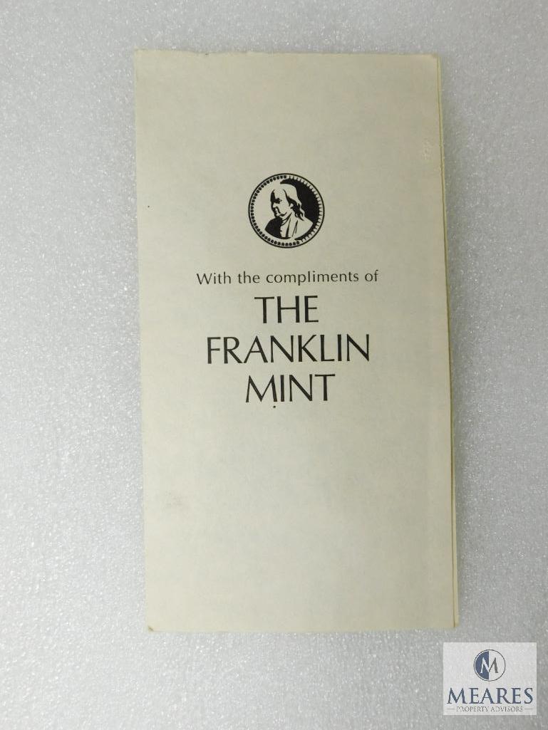 Franklin Mint Coin Contains Silver Carried To Moon On Apollo 14
