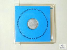Franklin Mint Coin Contains Silver Carried To Moon On Apollo 14