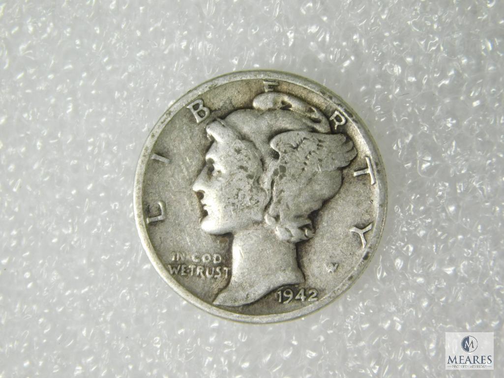 1942 Mercury Dime
