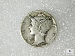 1942 Mercury Dime