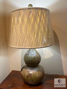 Garden Gourd Table Lamp, #BBG 60821, 29" T