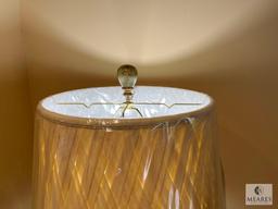 Garden Gourd Table Lamp, #BBG 60821, 29" T