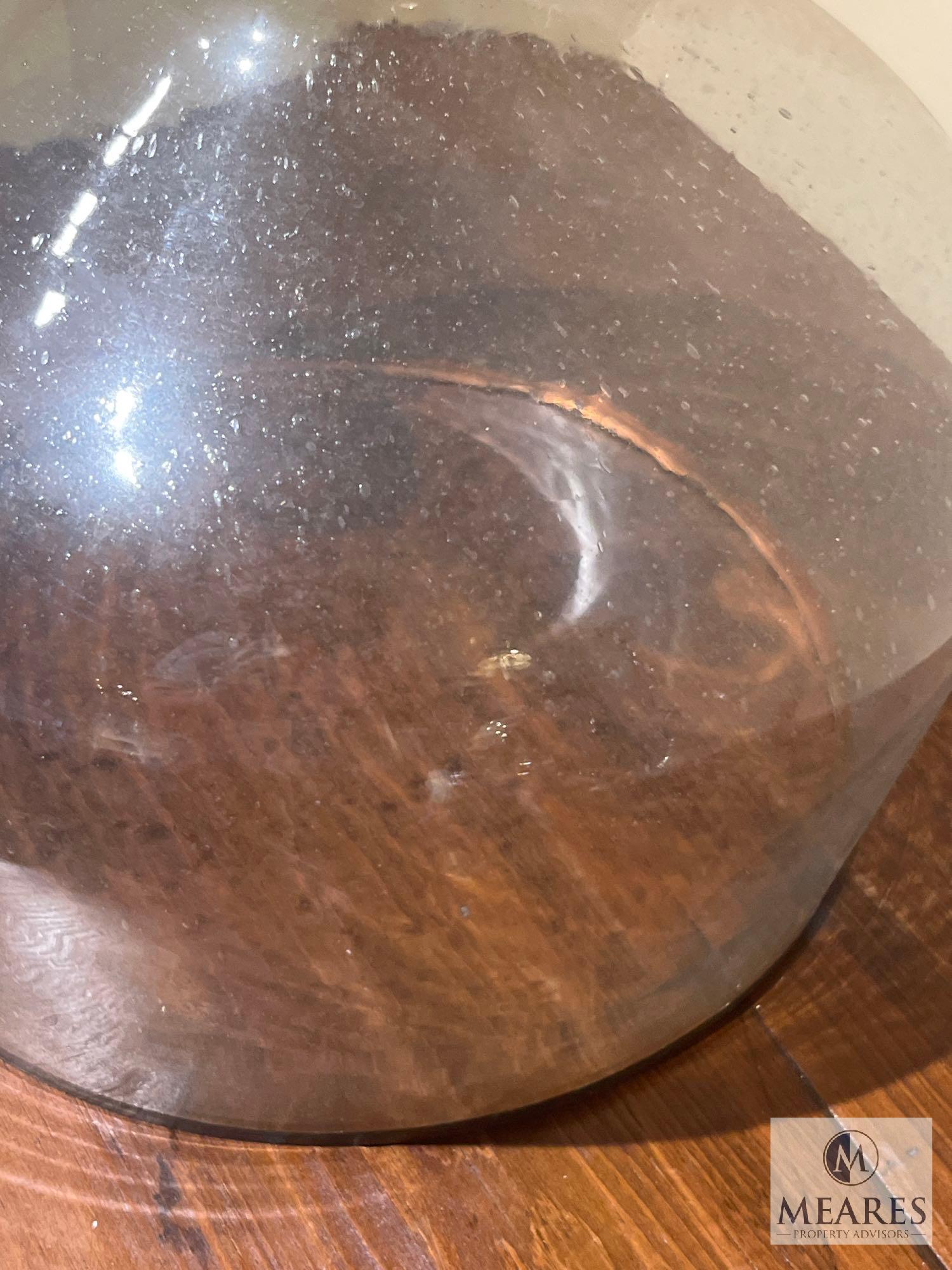 Europe 2 You Glass Cloche, Approx. 11" T
