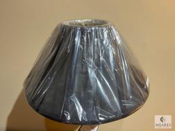 Williamsburg Reserve Collection, Blue Candlesticks Wood/Hand Painted Table Lamp