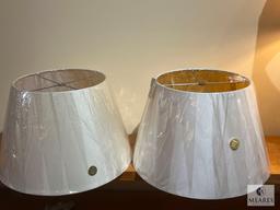 Two Lamp Shades, See Photos For Sizes and Colors