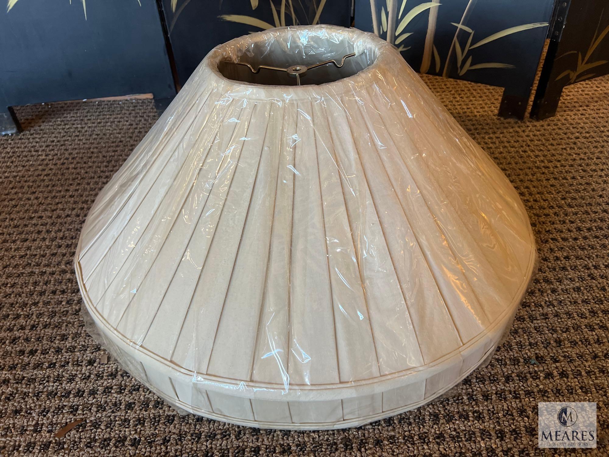 Three Lamp Shades, See Photos For Sizes and Colors