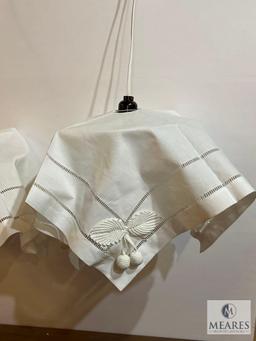 Two Cloth Pendant Lights