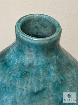 Speckled Gourd Vase, Approx. 23.5" T