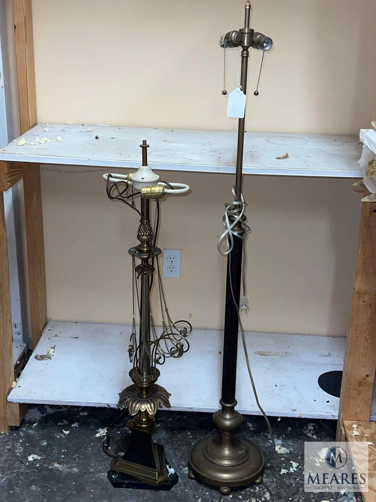 Two Floor Lamps