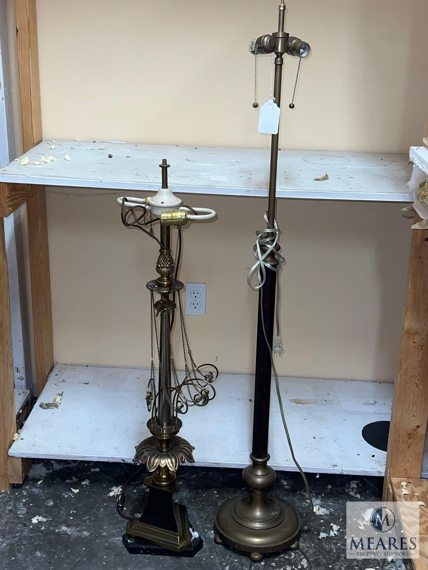 Two Floor Lamps