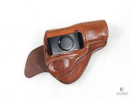 Tagua Brown Inside the Waistband Holster Appears to Fit Small Frame Revolvers