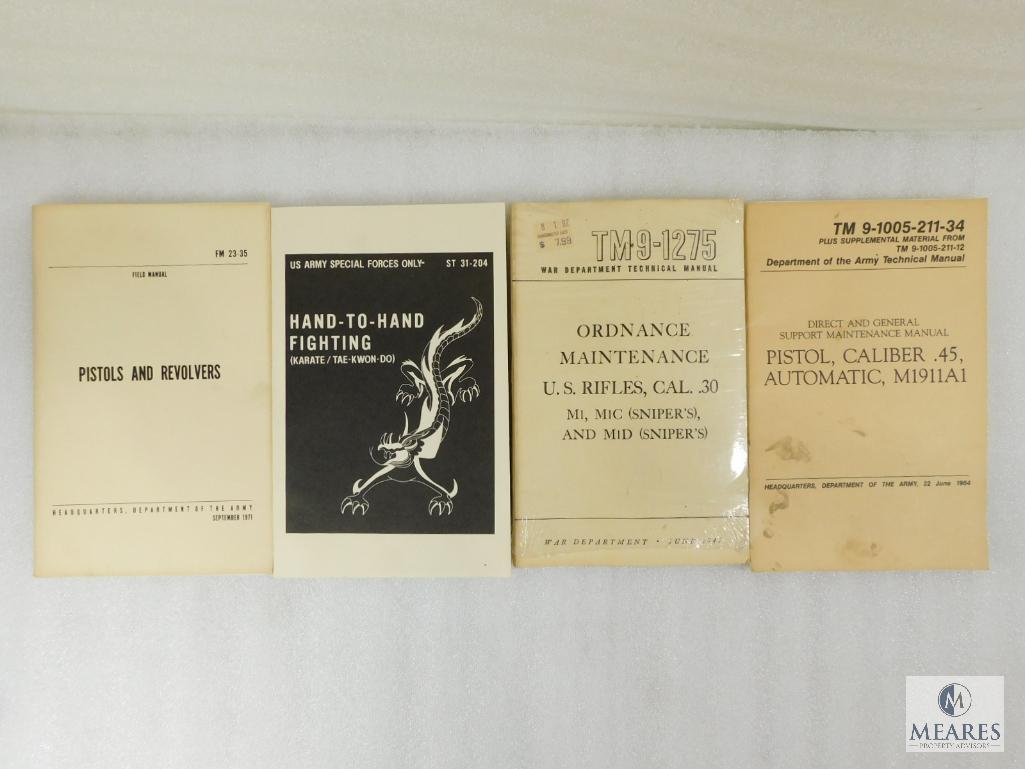 Four Military Field Manuals