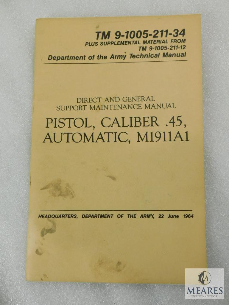 Four Military Field Manuals