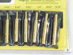 New Wheeler Eight Piece Brass Gunsmith Punch Set