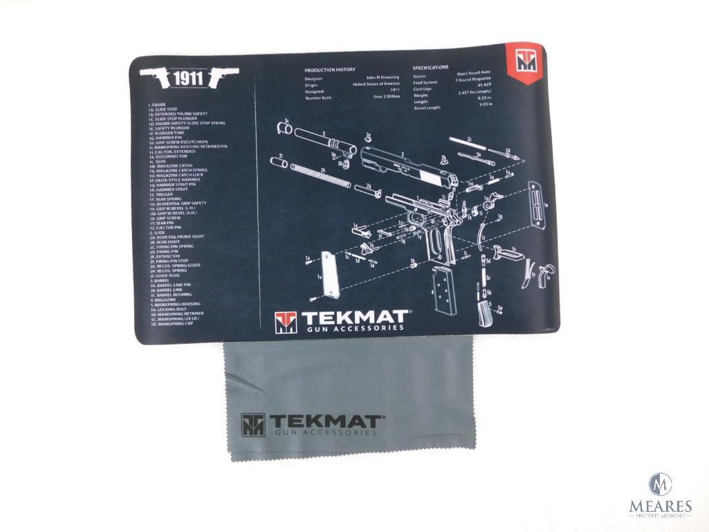 New TekMat 1911 Schematic Gun Cleaning Mat