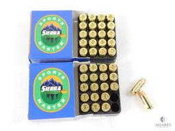 40 Rounds Sierra .45 ACP Ammo. 185 Grain Hollow Point Self Defense