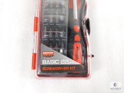 New 22 Piece Birchwood Casey Gunsmith Screwdriver and Bit Set