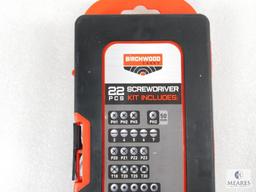 New 22 Piece Birchwood Casey Gunsmith Screwdriver and Bit Set