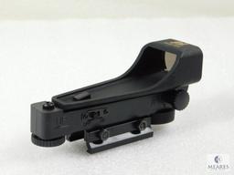 New NcStar Red Dot Reflex Sight with Weaver Mount. Great on Rifle or Shotgun