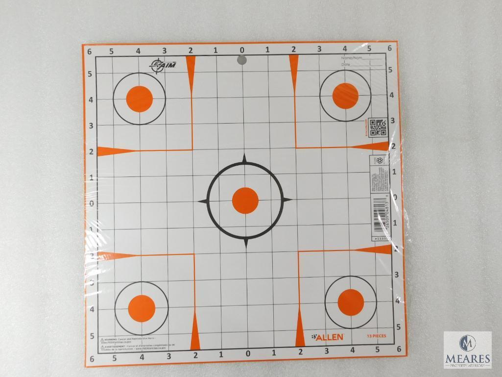 13 Count Allen Sight In Rifle Targets
