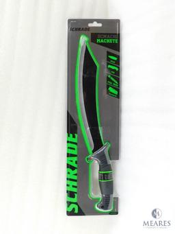 New Schrade Large 12" Fixed Blade with Sheath