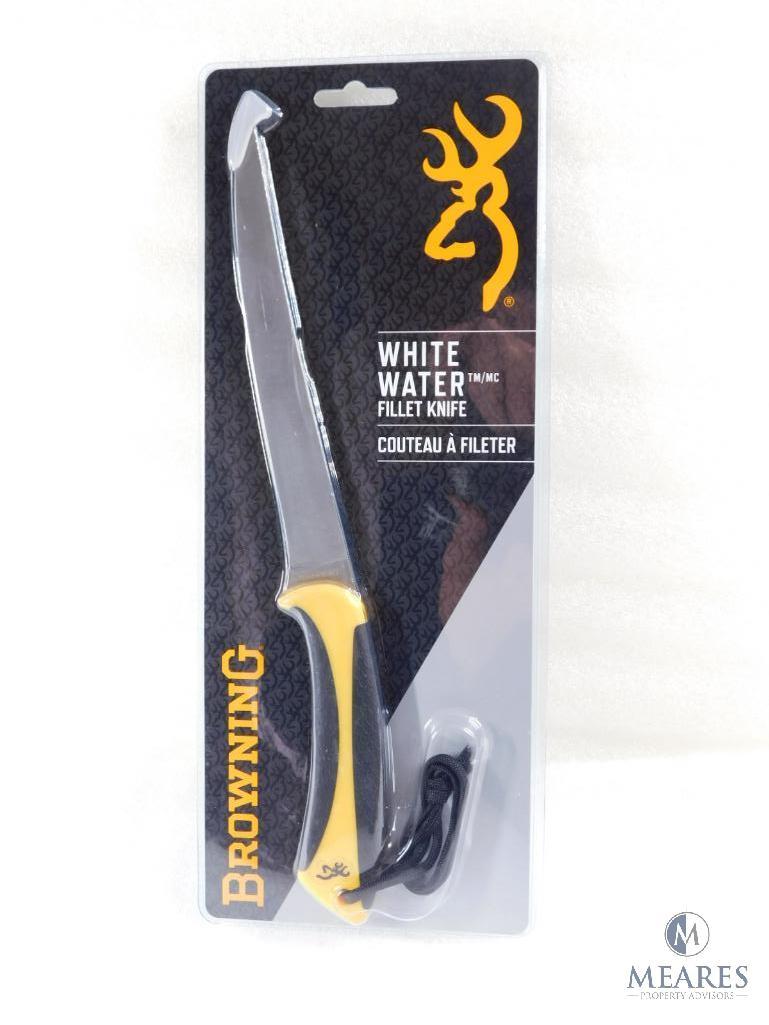 New Browning Fixed Blade Fillet Knife with Sheath