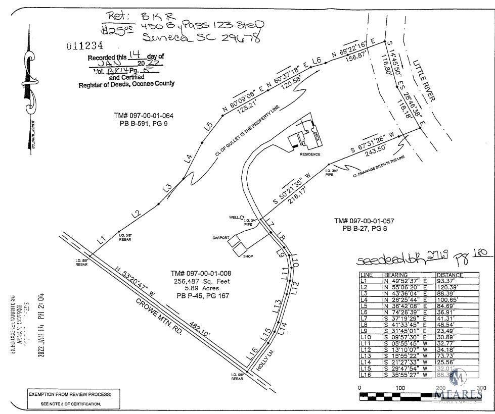 Home on 5.89 AC on Little River - 335 Holly Lane, Walhalla, SC - Auction at 11:00 AM