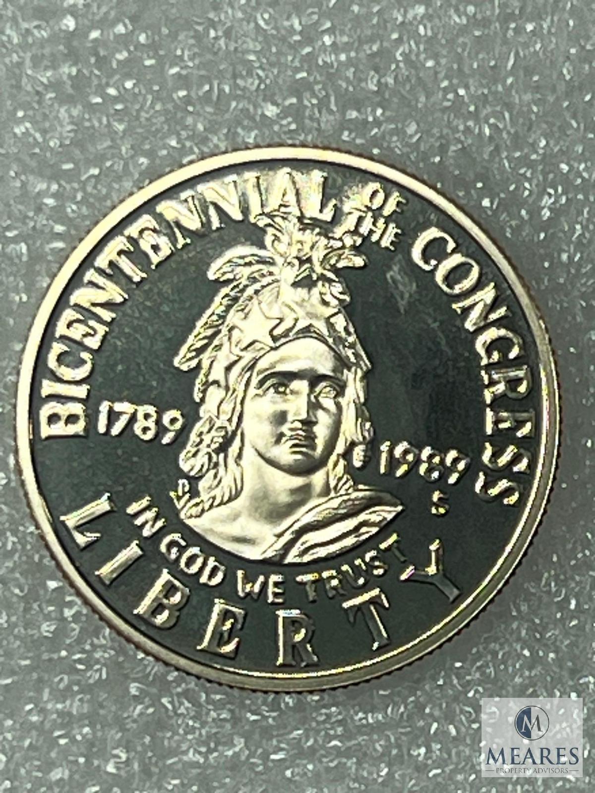 1989-S Proof Commemorative Half