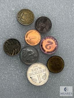 Assorted German Coins Starting 1925