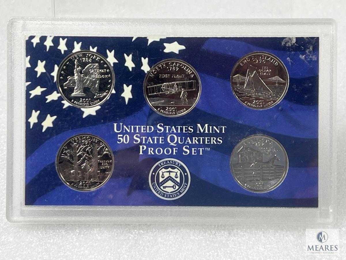 2001 Proof Quarter Set