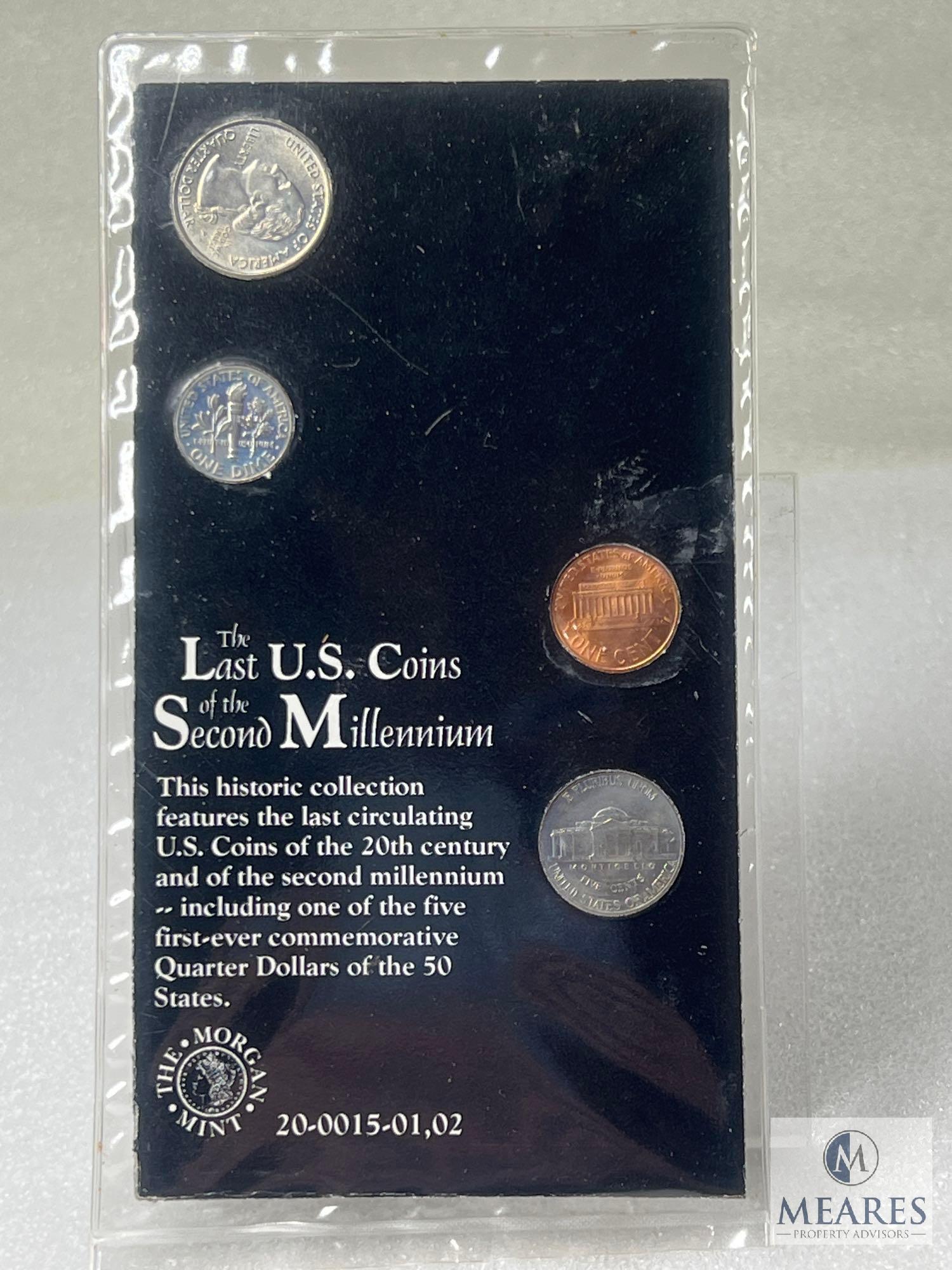 The Last U.S. Coins Of The Second Millennium Set
