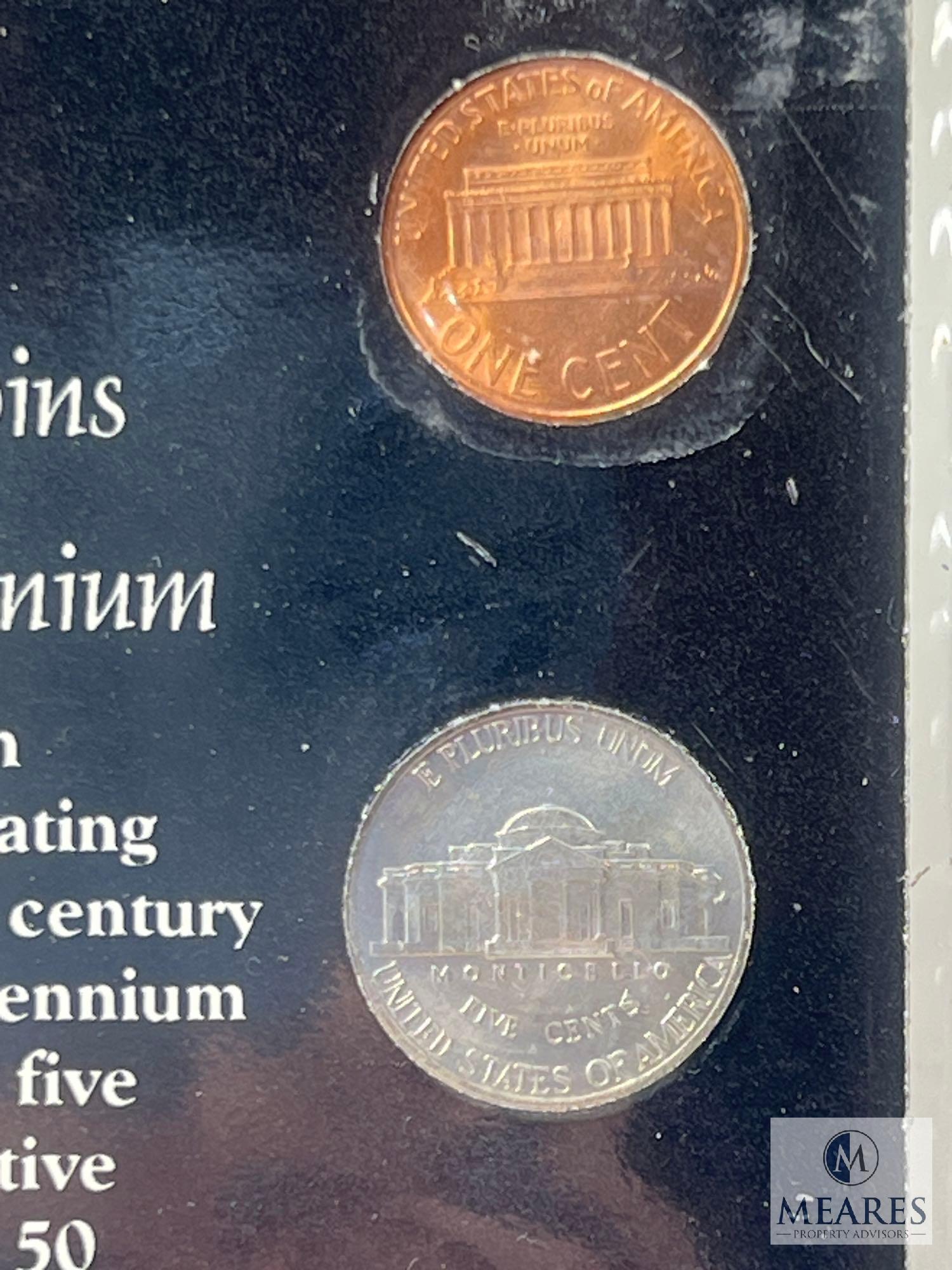 The Last U.S. Coins Of The Second Millennium Set