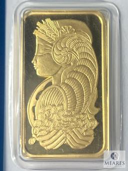 PAMP Suisse One Troy Ounce 999.9 Fine Gold Bar, A092869