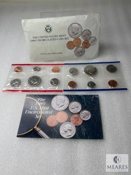 1989 The United States Mint, Uncirculated Coin Set