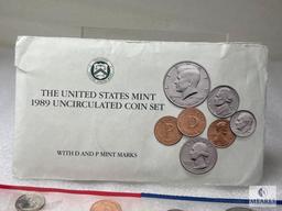 1989 The United States Mint, Uncirculated Coin Set