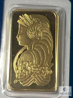 PAMP Suisse One Troy Ounce, 999.9 Fine Gold Bar, 962286