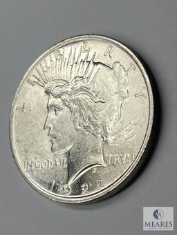 1922 Peace Silver Dollar