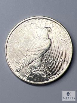 1922 Peace Silver Dollar