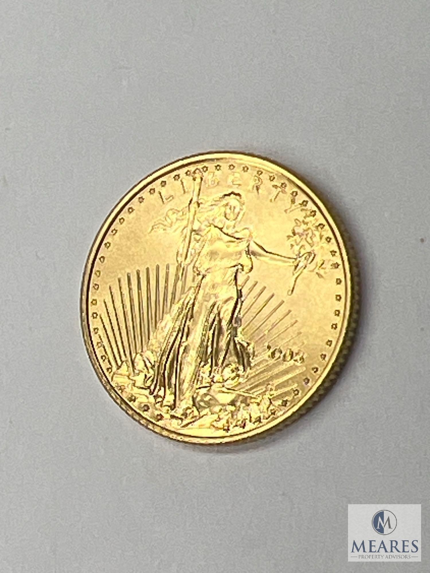 2008 P American Gold Eagle Coin, 1/10 oz. BU, BN 819080