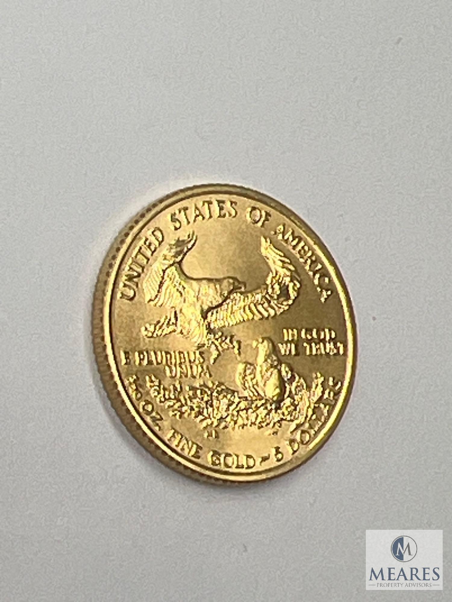 2008 P American Gold Eagle Coin, 1/10 oz. BU, BN 819080