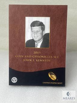 2015 John F. Kennedy Coin and Chronicles Set
