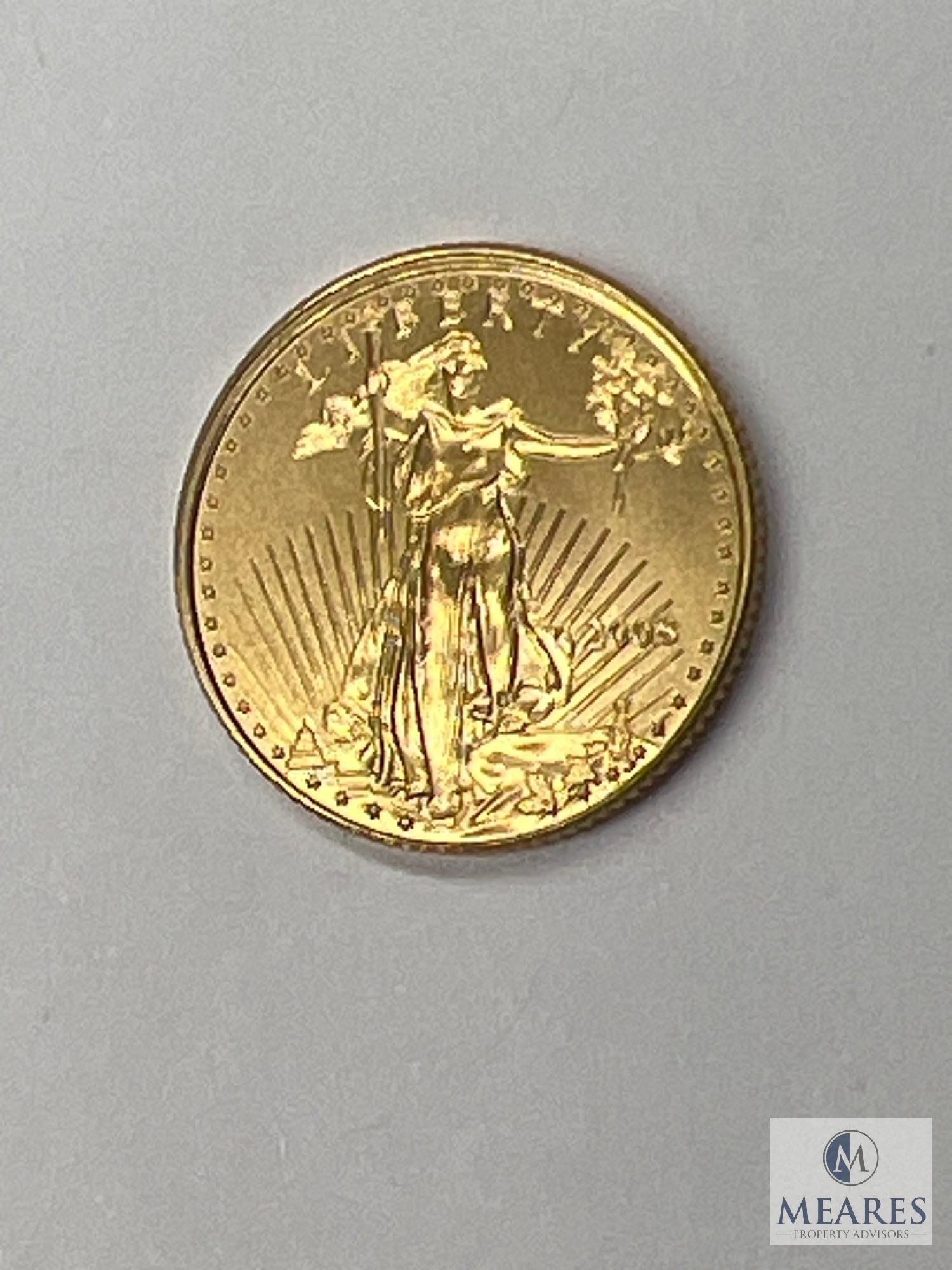 2008 P American Gold Eagle Coin, 1/10 oz. BU, BN 818981